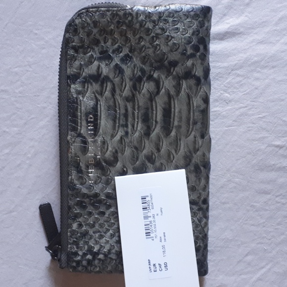 Liebeskind Berlin Green Snakeskin Wallet - Picture 7 of 7